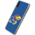 University of Kansas Jayhawks Mascot Outline Galaxy A50 Clear Case