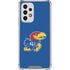 University of Kansas Jayhawks Mascot Outline Galaxy A53 5G Clear Case