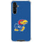 University of Kansas Jayhawks Mascot Outline Galaxy A54 5G Clear Case