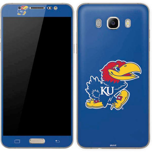 University of Kansas Jayhawks Mascot Outline Galaxy J7 Skin