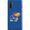 University of Kansas Jayhawks Mascot Outline Galaxy Note 10 Pro Case