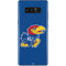 University of Kansas Jayhawks Mascot Outline Galaxy Note 8 Skin