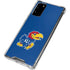 University of Kansas Jayhawks Mascot Outline Galaxy Note20 5G Clear Case