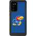 University of Kansas Jayhawks Mascot Outline Galaxy Note20 5G Waterproof Case