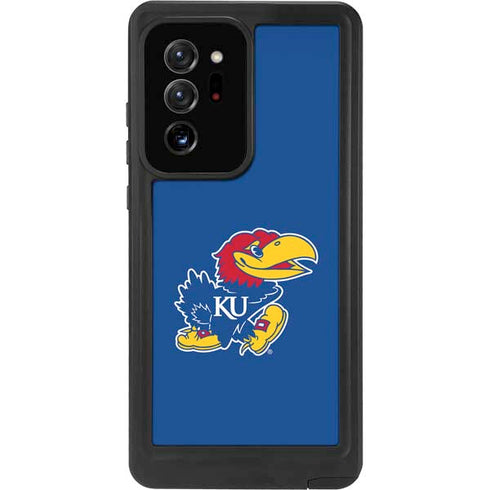 University of Kansas Jayhawks Mascot Outline Galaxy Note20 Ultra 5G Waterproof Case