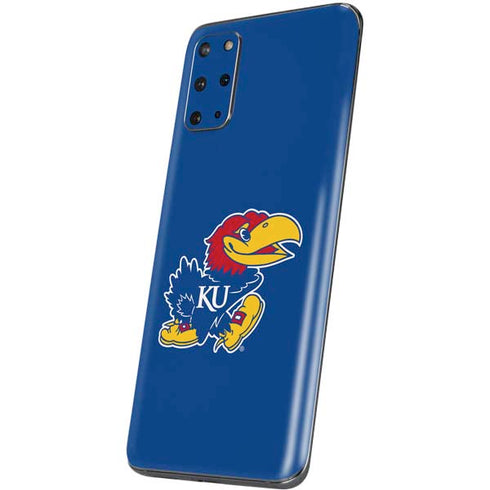University of Kansas Jayhawks Mascot Outline Galaxy S20 Plus Skin