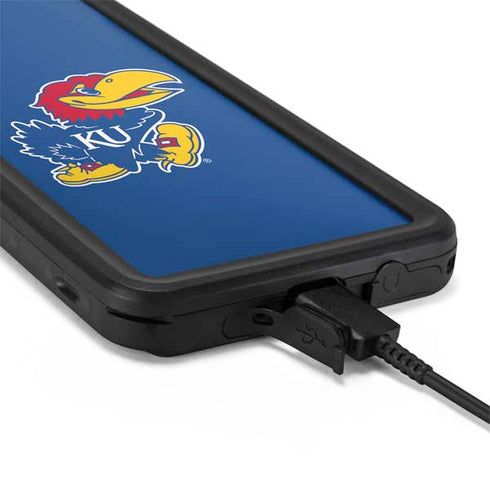 University of Kansas Jayhawks Mascot Outline Galaxy S20 Plus Waterproof Case
