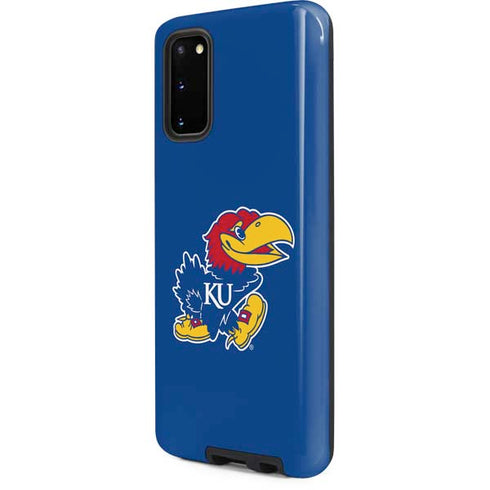 University of Kansas Jayhawks Mascot Outline Galaxy S20 Pro Case