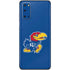 University of Kansas Jayhawks Mascot Outline Galaxy S20 Skin