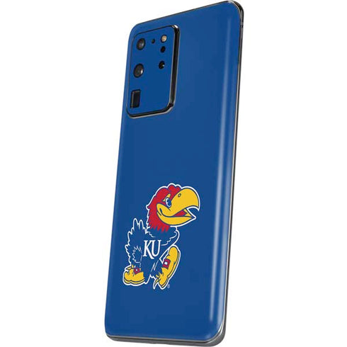 University of Kansas Jayhawks Mascot Outline Galaxy S20 Ultra 5G Skin