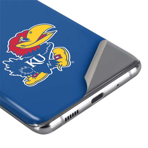 University of Kansas Jayhawks Mascot Outline Galaxy S20 Ultra 5G Skin