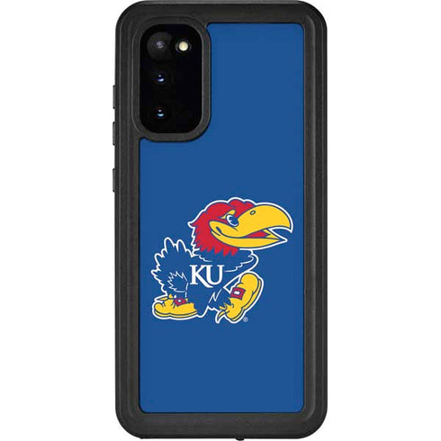 University of Kansas Jayhawks Mascot Outline Galaxy S20 Waterproof Case