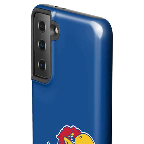 University of Kansas Jayhawks Mascot Outline Galaxy S21 Plus 5G Pro Case