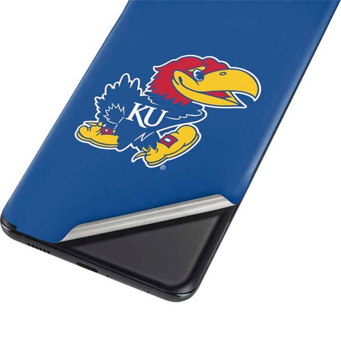 University of Kansas Jayhawks Mascot Outline Galaxy S21 Plus 5G Skin