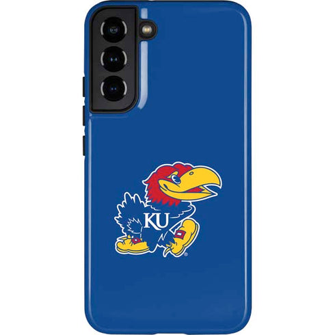 University of Kansas Jayhawks Mascot Outline Galaxy S22 Plus Pro Case