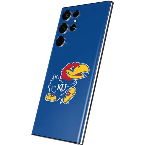 University of Kansas Jayhawks Mascot Outline Galaxy S22 Ultra Skin