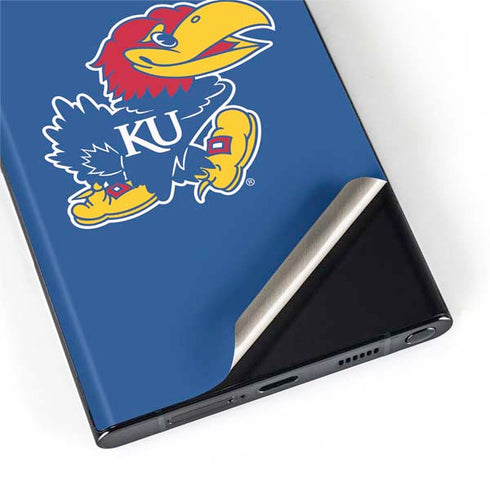 University of Kansas Jayhawks Mascot Outline Galaxy S22 Ultra Skin