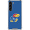 University of Kansas Jayhawks Mascot Outline Galaxy S23 Clear Case