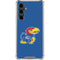 University of Kansas Jayhawks Mascot Outline Galaxy S23 FE Clear Case