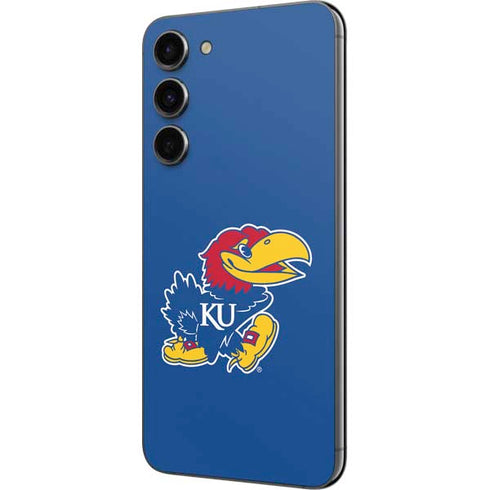University of Kansas Jayhawks Mascot Outline Galaxy S23 Plus Skin