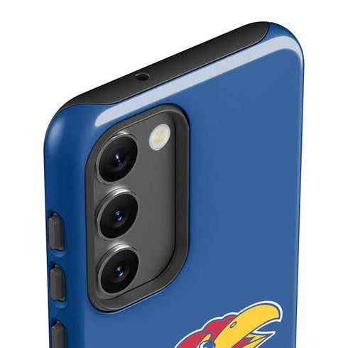 University of Kansas Jayhawks Mascot Outline Galaxy S23 Pro Case
