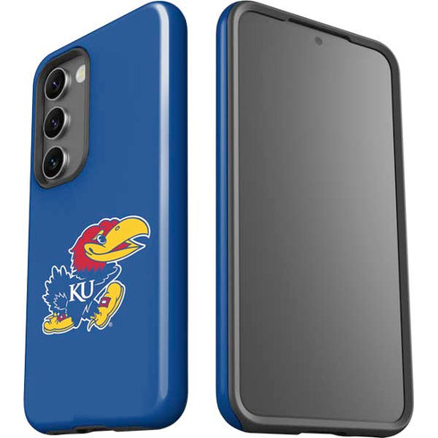 University of Kansas Jayhawks Mascot Outline Galaxy S23 Pro Case