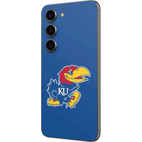 University of Kansas Jayhawks Mascot Outline Galaxy S23 Skin