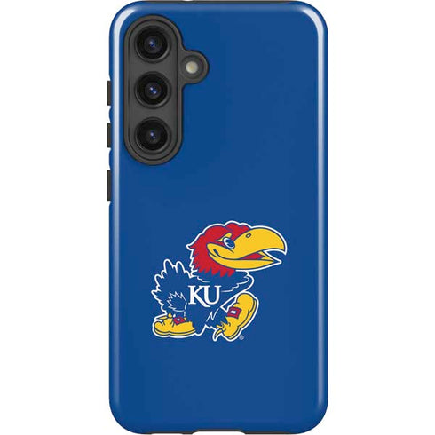 University of Kansas Jayhawks Mascot Outline Galaxy S24 Plus Impact Case
