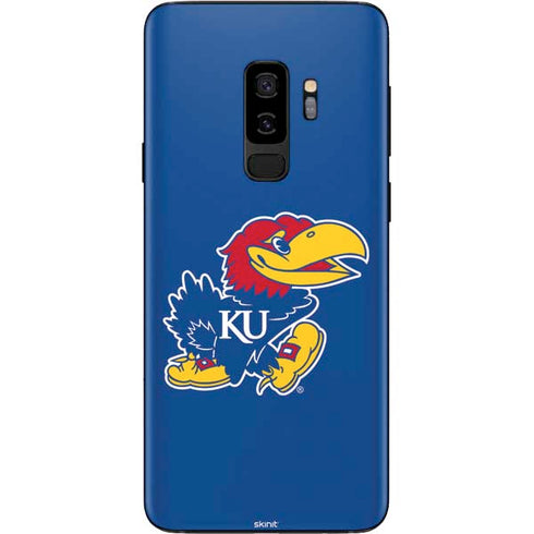 University of Kansas Jayhawks Mascot Outline Galaxy S9 Plus Skin