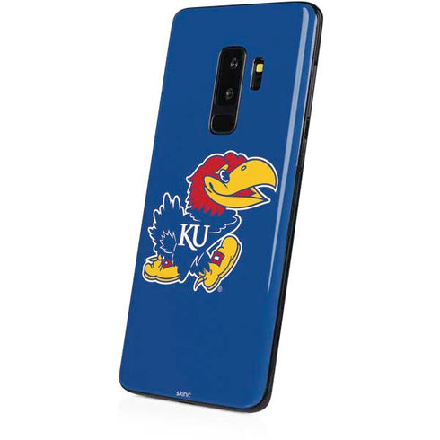 University of Kansas Jayhawks Mascot Outline Galaxy S9 Plus Skin