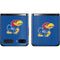 University of Kansas Jayhawks Mascot Outline Galaxy Z Flip Skin