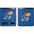 University of Kansas Jayhawks Mascot Outline Galaxy Z Flip Skin