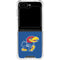University of Kansas Jayhawks Mascot Outline Galaxy Z Flip5 5G Clear Case