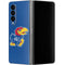 University of Kansas Jayhawks Mascot Outline Galaxy Z Fold4 5G Skin