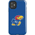 University of Kansas Jayhawks Mascot Outline iPhone 11 Impact Case