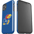 University of Kansas Jayhawks Mascot Outline iPhone 11 Impact Case