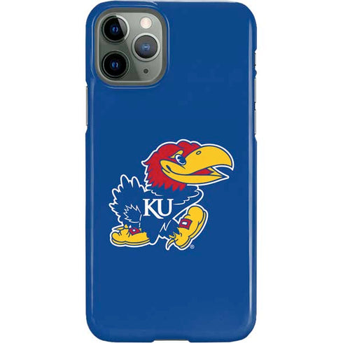 University of Kansas Jayhawks Mascot Outline iPhone 11 Pro Lite Case