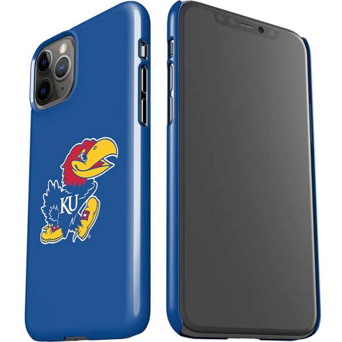 University of Kansas Jayhawks Mascot Outline iPhone 11 Pro Lite Case