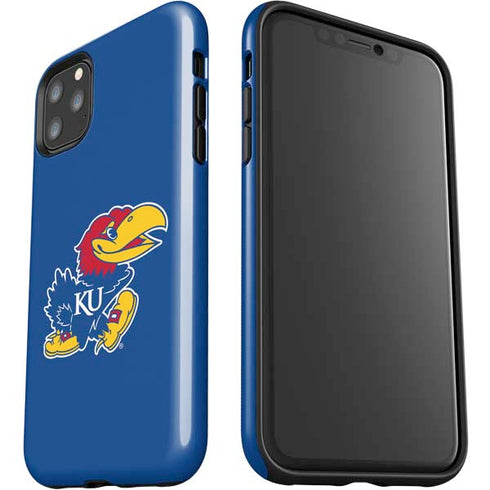 University of Kansas Jayhawks Mascot Outline iPhone 11 Pro Max Impact Case