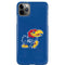 University of Kansas Jayhawks Mascot Outline iPhone 11 Pro Max Lite Case