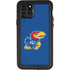 University of Kansas Jayhawks Mascot Outline iPhone 11 Pro Waterproof Case