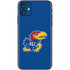 University of Kansas Jayhawks Mascot Outline iPhone 11 Skin