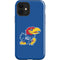 University of Kansas Jayhawks Mascot Outline iPhone 12 Impact Case