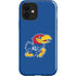 University of Kansas Jayhawks Mascot Outline iPhone 12 Impact Case