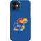 University of Kansas Jayhawks Mascot Outline iPhone 12 Mini Lite Case