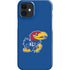 University of Kansas Jayhawks Mascot Outline iPhone 12 Mini Lite Case