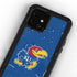 University of Kansas Jayhawks Mascot Outline iPhone 12 Mini Waterproof Case
