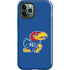 University of Kansas Jayhawks Mascot Outline iPhone 12 Pro Impact Case