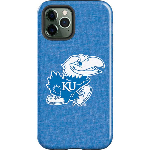 University of Kansas Jayhawks Mascot Outline iPhone 12 Pro Max Impact Case
