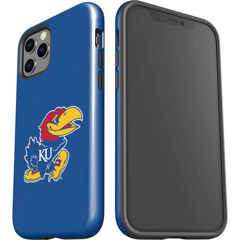 University of Kansas Jayhawks Mascot Outline iPhone 12 Pro Max Impact Case